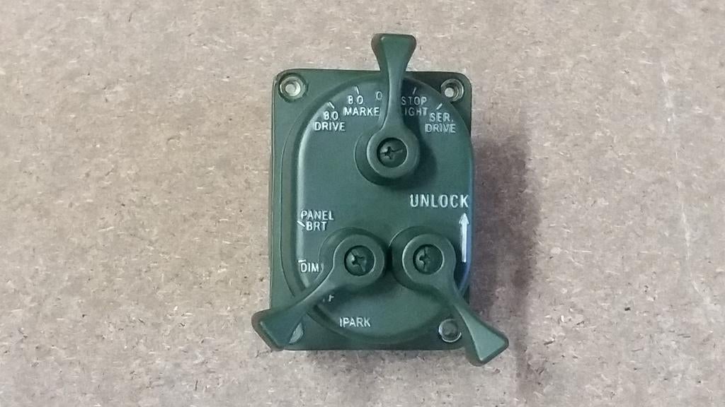 Nieuwe verlichting schakelaar Nekaf M38a1 Kaiser Willys jeep, Ophalen of Verzenden, Nieuw, Jeep