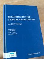 Inleiding Nederlands recht - Verheugt, Gelezen, Ophalen of Verzenden, WO, Alpha