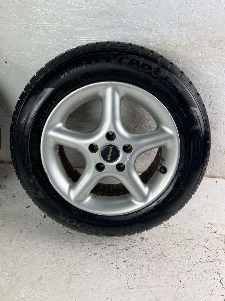 Originele Volvo S40 V40 V50 velgen 15" 5x108 winterset 7mm!, Niet ingevuld, Gebruikt, 15 inch, Banden en Velgen