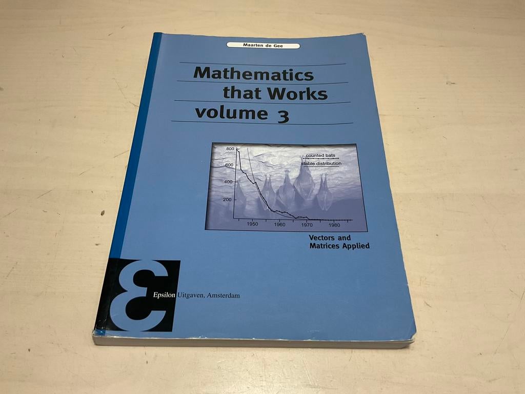 Mathematics that Workshop volume 3, Boeken, Studieboeken en Cursussen, Gelezen, WO, Beta, Ophalen of Verzenden