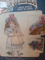 Meisje met pop, Hobby en Vrije tijd, Borduren en Borduurmachines, Ophalen of Verzenden, Nieuw, Borduurpakket