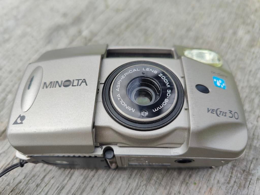 Minolta Vectis 30 APS Compact Camera - Vintage Fotocamera, Ophalen of Verzenden, Gebruikt, Compact, Minolta