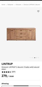 Lindrup ladekast woonkamer jysk, Huis en Inrichting, Ophalen of Verzenden