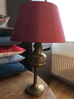 Antieke schemerlamp met koperen voet, Ophalen