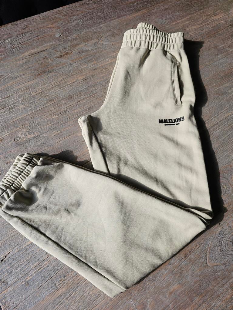 Malelions broek maat M beige heren, Ophalen, Zo goed als nieuw, Beige