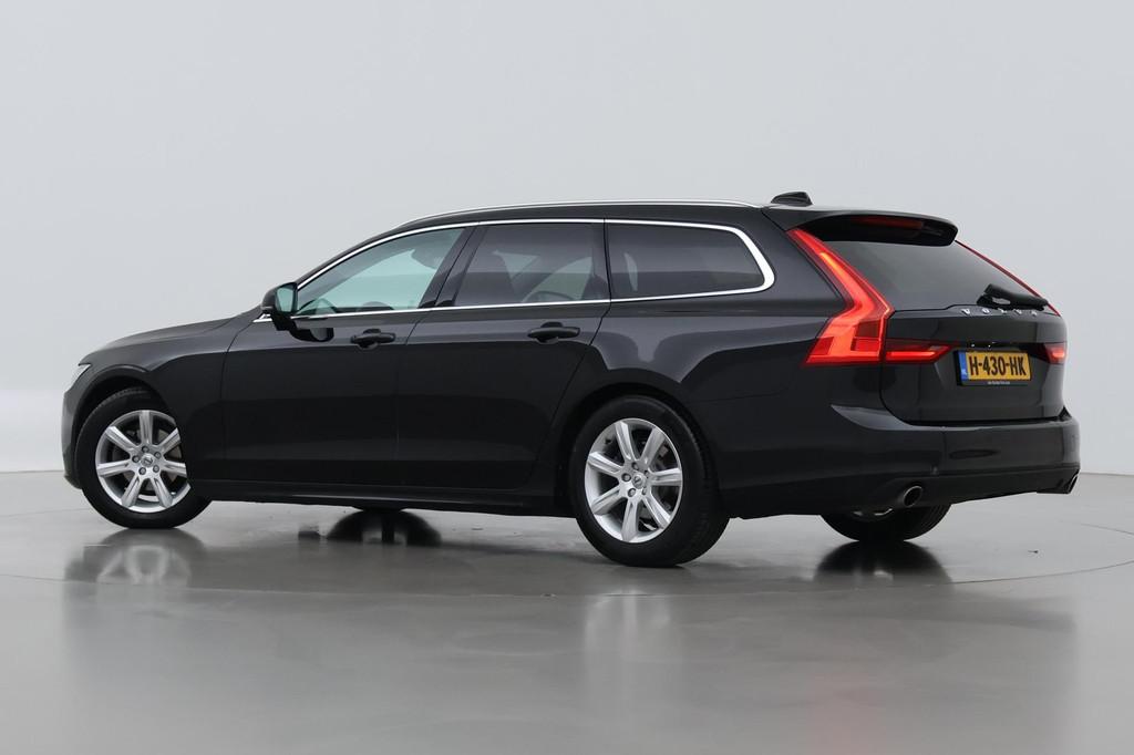 Volvo V90 D4 Momentum Pro | Trekhaak | harman/kardon | Camer, Auto's, Volvo, Euro 6, 1969 cc, Zwart, Leder