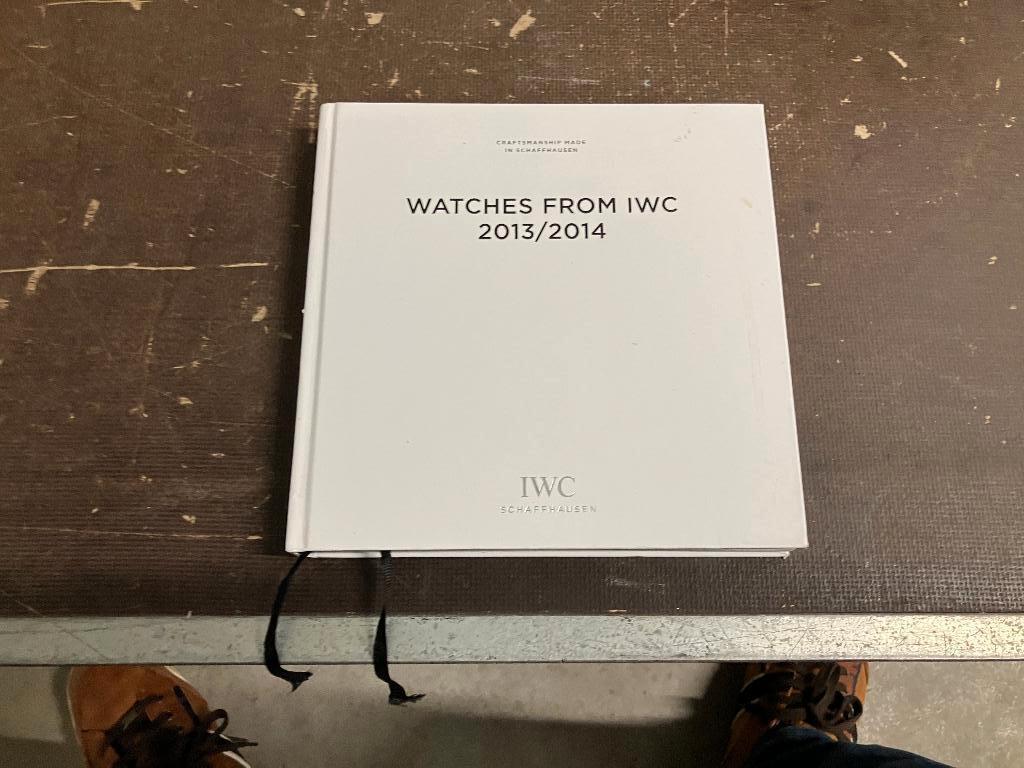 IWC chronograph, Ophalen of Verzenden, Zo goed als nieuw, Catalogus
