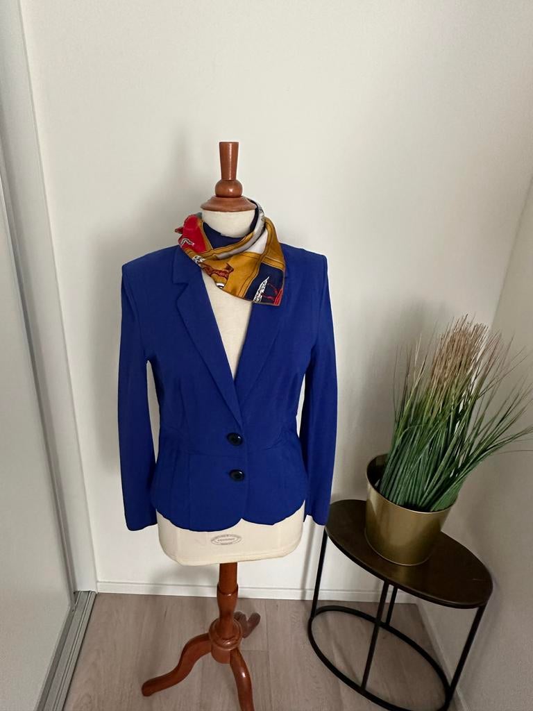 Saopaulo Stijlvol kobaltblauw damesjasje mt 40, Kleding | Dames, Maat 38/40 (M), Blauw, Nieuw, Ophalen of Verzenden