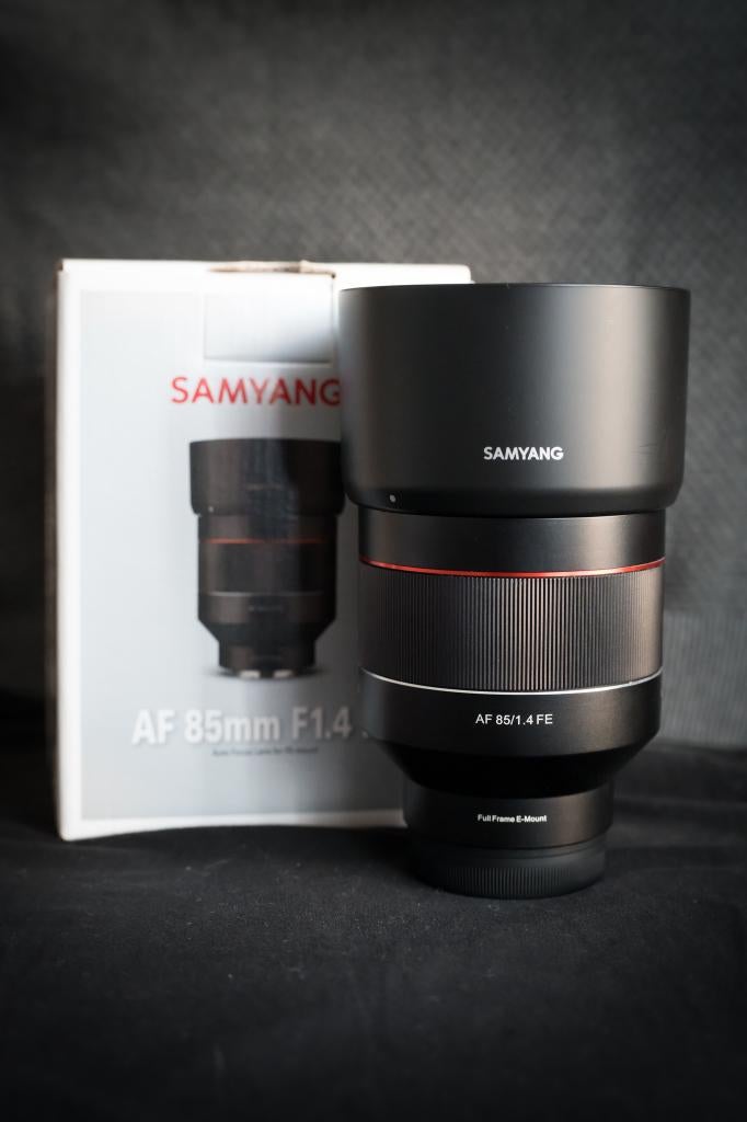 Samyang AF 85mm f1.4 FE Sony E – Dreamy bokeh!, Ophalen of Verzenden, Zo goed als nieuw, Telelens