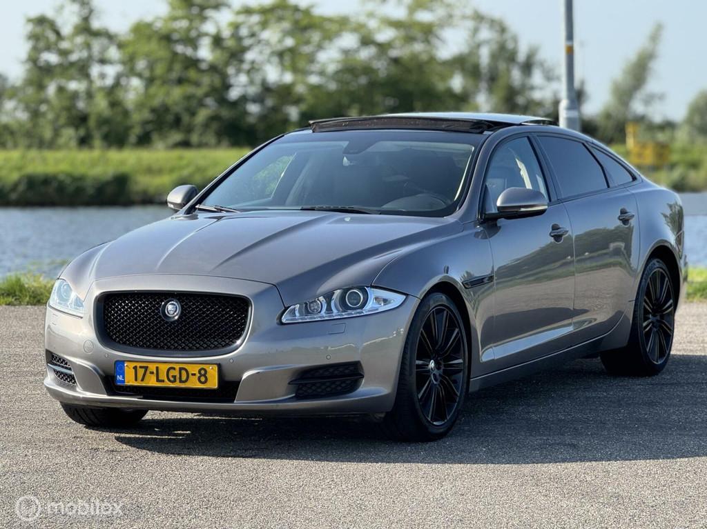 Jaguar XJ 5.0 V8 Premium Luxury LWB, Youngtimer !, Auto's, Automaat, Euro 5, Bluetooth, Bedrijf