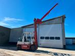 Kraanarm voor heftruck telescopisch en in hoogte verstelbaar, Ophalen of Verzenden, Zo goed als nieuw