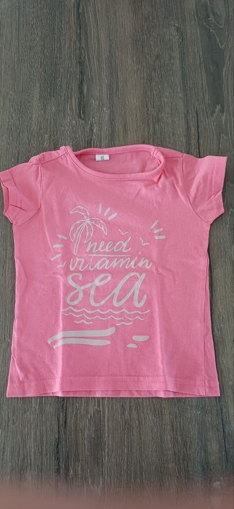 Leuk shirtje maat 92, Kinderen en Baby's, Kinderkleding | Maat 92, Zeeman, Gebruikt, Meisje, Ophalen of Verzenden