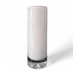 Fidrio vaas Cilinder Opal (4x), Wit, Ophalen of Verzenden, Minder dan 50 cm, Glas