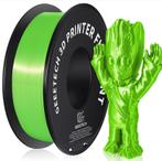 Geeetech PLA Silk Green, 1,75 mm / 1000 g 3d filament groen, Ophalen of Verzenden, Nieuw