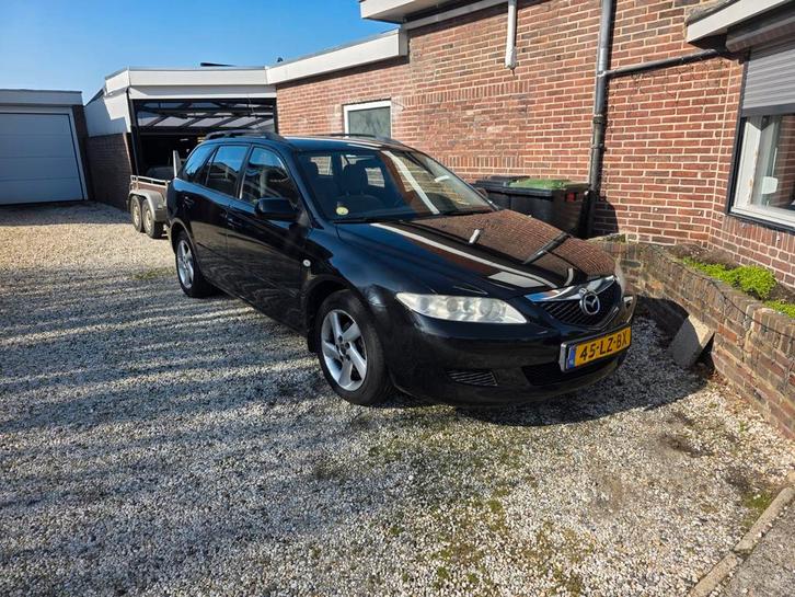 Mazda 6 2.0 2003, Auto's, Mazda, Particulier, ABS, Airbags, Airconditioning, Boordcomputer, Climate control, Cruise Control, Elektrische buitenspiegels
