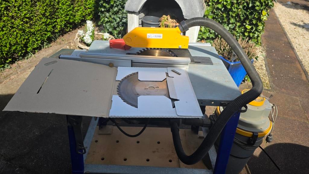 Elektra Beckum TKHS 315 Tafelzaag met stofzuiger, Ophalen, Elektra Beckum, Gebruikt, Cirkelzaag