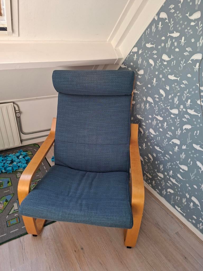 Poang stoel, Ophalen, 75 tot 100 cm, 50 tot 75 cm