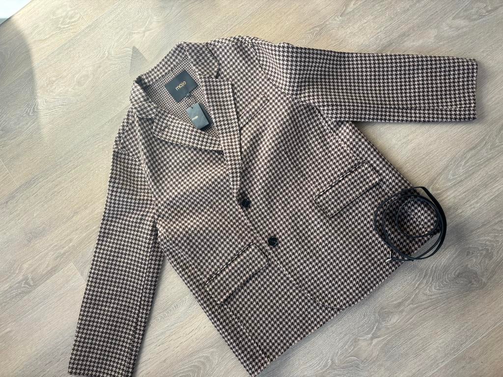 Maje wollen blazer/jasje, Ophalen of Verzenden, Nieuw, Maat 38/40 (M), Bruin