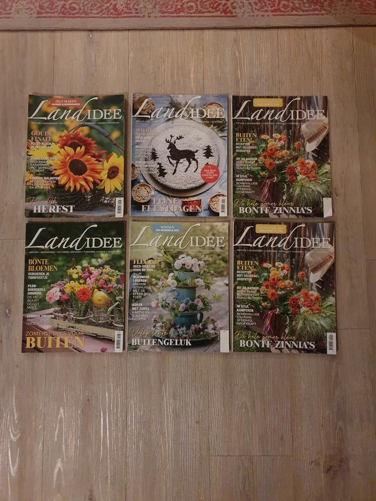 Landidee, mooi tijdschrift over het buitenleven, 2025 en2024, Ophalen of Verzenden, Zo goed als nieuw, Damesbladen