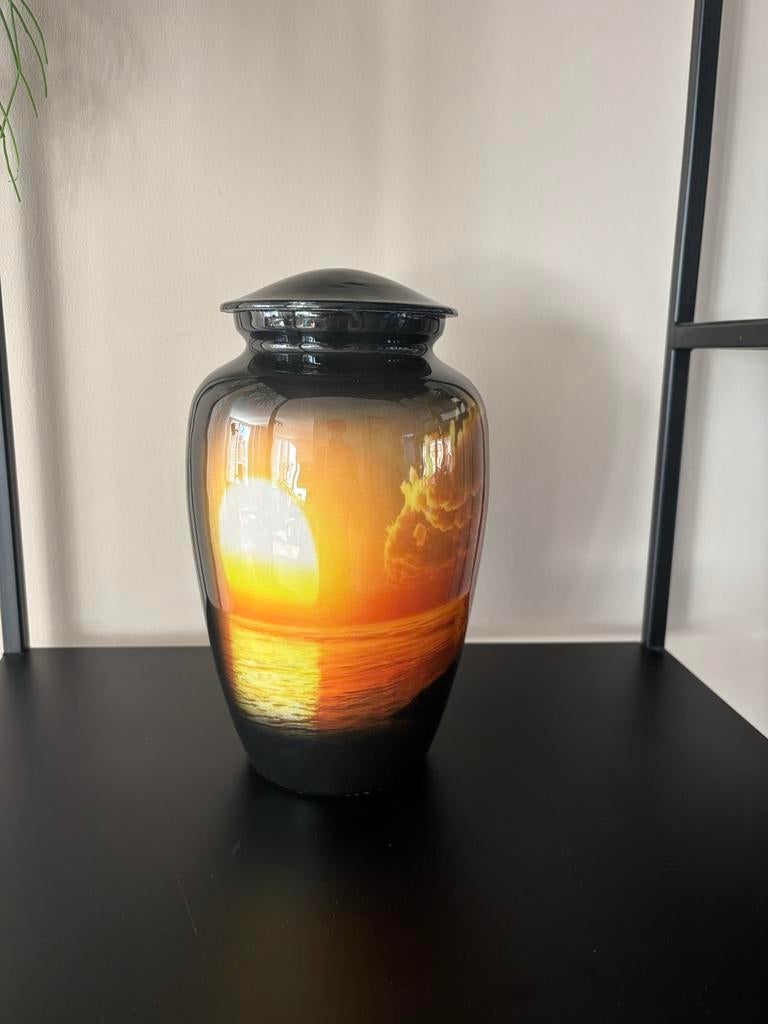 Urn zon 3,5 liter, Info@jouwurn.nl, Ophalen of Verzenden, Bieslook 42, Nieuw