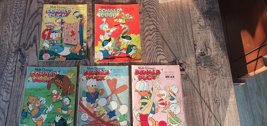Donald Duck, Meerdere stripboeken, Ophalen of Verzenden, Gelezen