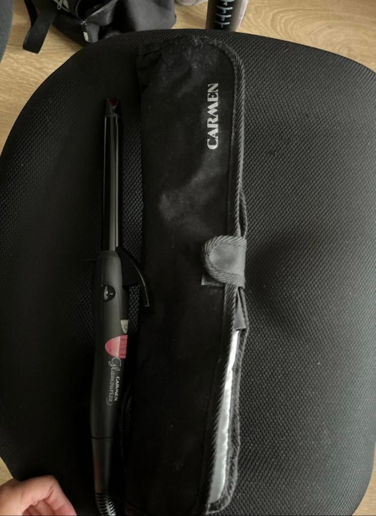 Carmen Krultang - Glamourkrul - Curler, Ophalen of Verzenden, Zo goed als nieuw, Krultang of Stijltang