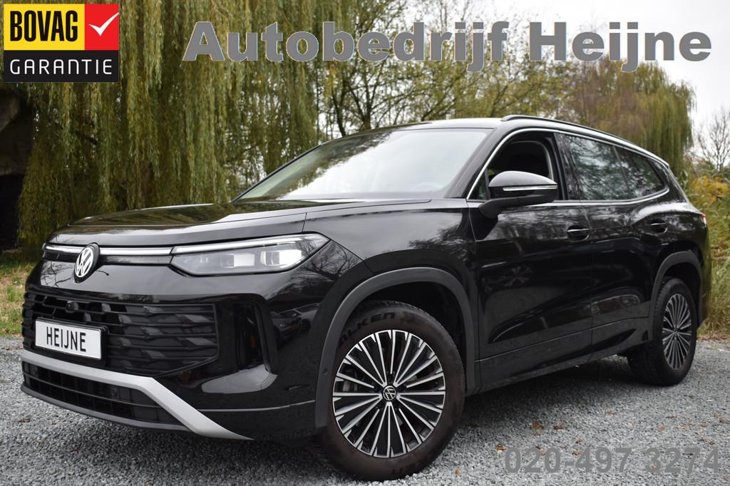 Volkswagen Tayron 1.5 eTSI 150PK DSG LIFE 7-PERSOONS/TREKHAA, Auto's, Volkswagen, 12 maanden, Zwart, 4 cilinders, Zwart