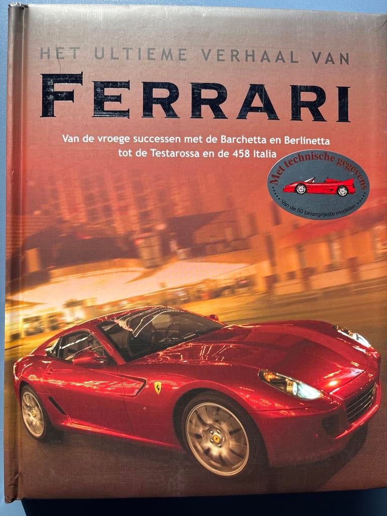 Het Ultieme Verhaal van Ferrari - Boek, Ophalen of Verzenden, Zo goed als nieuw, Ferrari