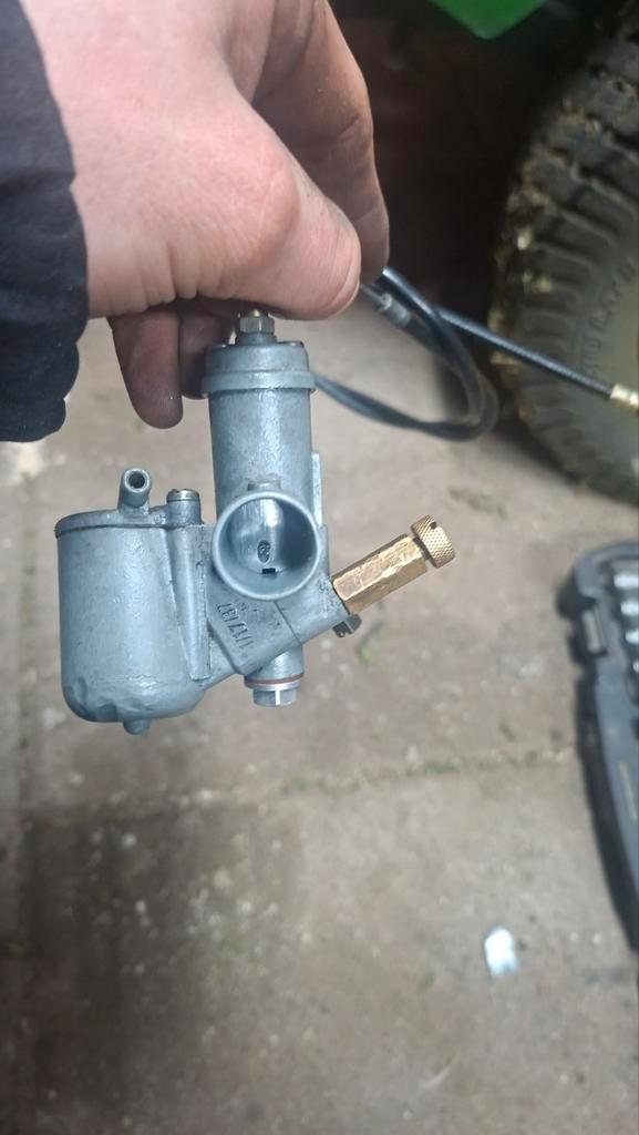 Bing 17mm Carburateur (Verstelbare sproeier!!), Fietsen en Brommers, Brommeronderdelen | Algemeen, Gebruikt, Carburateur, Ophalen of Verzenden