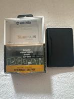 Valenta RFID Leren Pasjeshouder - Zwart, Sieraden, Tassen en Uiterlijk, Portemonnees, Overige merken, Zwart, Nieuw, Ophalen of Verzenden