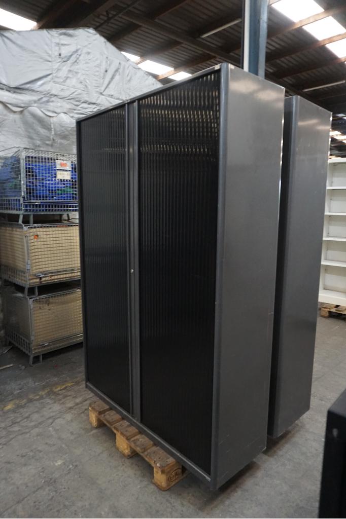 Archiefkast roldeurkast kantoorkast gereedschapskast, Niet ingevuld, Gebruikt, 100 tot 150 cm, Niet ingevuld