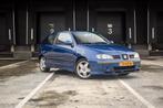 Seat Ibiza 1.8-20V CUPRA | 74.000KM | Groot onderhoud gehad, Zwart, Blauw, Leder en Stof, Origineel Nederlands
