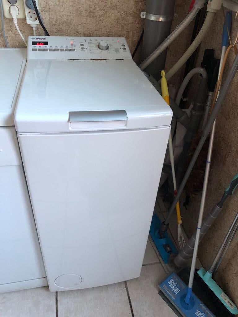 Bosch Bovenlader Wasmachine - Serie 4, Witgoed en Apparatuur, Wasmachines, Ophalen, Gebruikt, Bovenlader, Kort programma