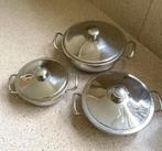 3 ALESSI DEK SCHALEN, Overige materialen, Schaal, Rond, Ophalen of Verzenden