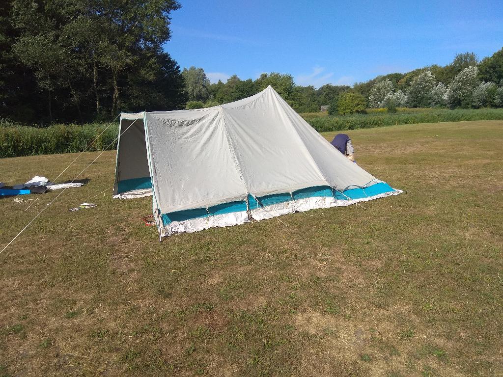 Grote tent TenCate - 4 personen, Ophalen, Gebruikt, Tot en met 4