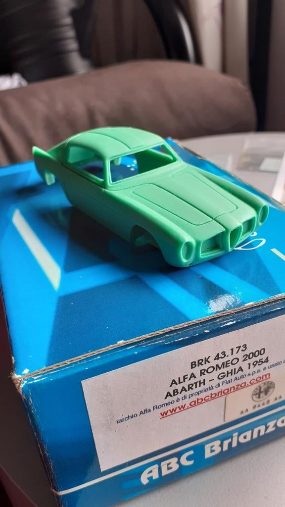 Alfa Romeo 2000 Abarth ABC/Brianza kit 1/43, Hobby en Vrije tijd, Modelauto's | 1:43, Ophalen of Verzenden, Nieuw, Auto, Overige merken