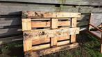 Gebruikte Europallet Hout 120x80 cm gratis!, Ophalen, Gebruikt, 50 mm of meer, Pallet