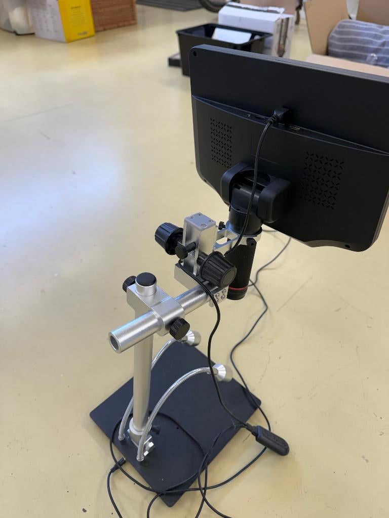 Andonstar AD409 digitale microscoop (300X vergroting), Ophalen of Verzenden, Zo goed als nieuw, Minder dan 400x, Stereomicroscoop