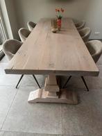 Eettafel te koop!, Ophalen, Eikenhout, 200 cm of meer, 50 tot 100 cm