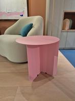 Bas Vellekoop 'Colour' bijzettafel Roze, Minder dan 55 cm, Metaal of Aluminium, Rond, Nieuw