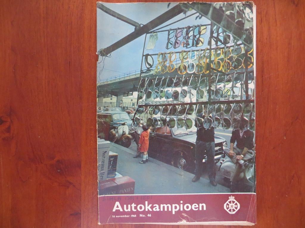 Autokampioen 46 1968 test Simca 1301 LS, 1501 Spécial, Ophalen of Verzenden, Zo goed als nieuw, Overige merken