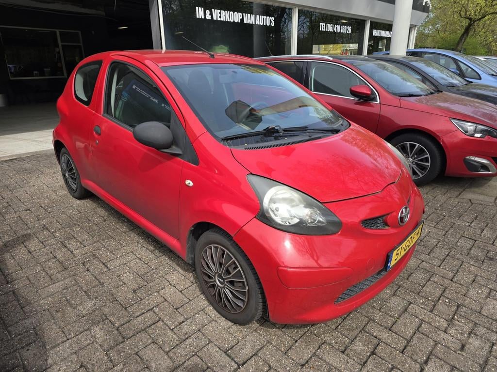 Toyota Aygo 1.0-12V | INRUILKOOPJE | EXPORT | APK TOT 07-05, Auto's, Toyota, Voorwielaandrijving, Stof, Gebruikt, 4 stoelen