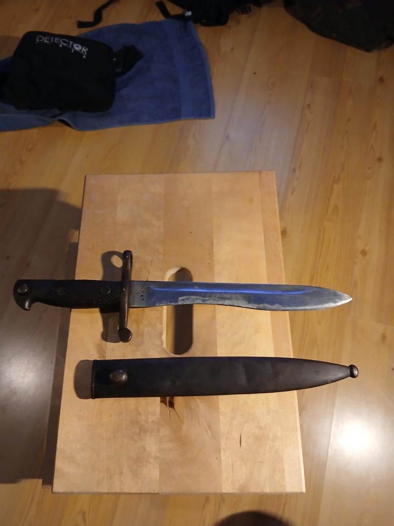 Bajonet ww2 spaans, Ophalen of Verzenden, Overige soorten, Overige gebieden, Mes of Dolk