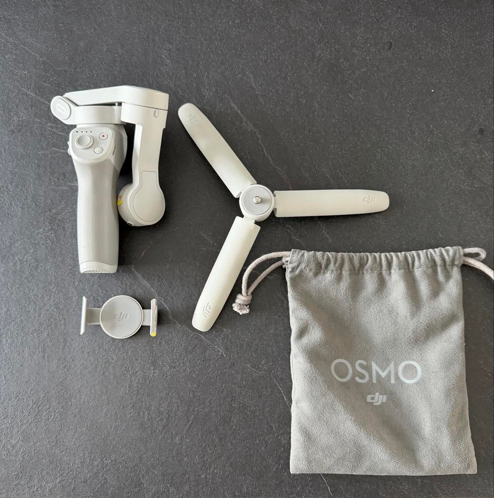 DJI Osmo Mobile 4 (OM4) Smartphone Gimbal Stabilisator, Minder dan 100 meter, Ophalen of Verzenden, Zo goed als nieuw, DJI