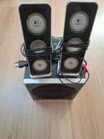 Logitech Z4 2.1 Luidsprekerset voor PC - Goede Staat, Ophalen of Verzenden, Gebruikt, Audiokanaal 2.1, Logitech