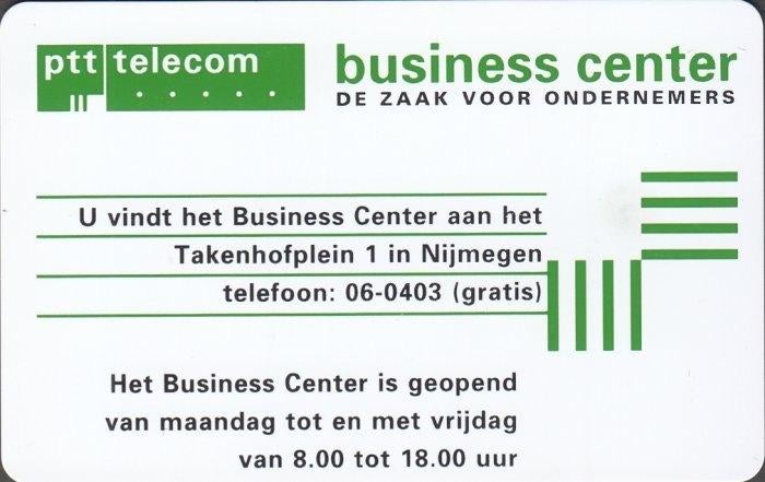 Telefoonkaart CKE026.05 Business Center Nijmegen ongebruikt, Verzamelen, Ophalen of Verzenden, Nederland