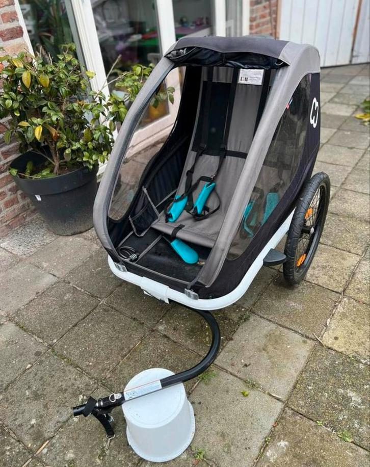 Fietskar Hamax Traveller Fietsaanhanger Buggy, Fietsen en Brommers, Fietsaccessoires | Aanhangers en Karren, Gebruikt, Kinderkar