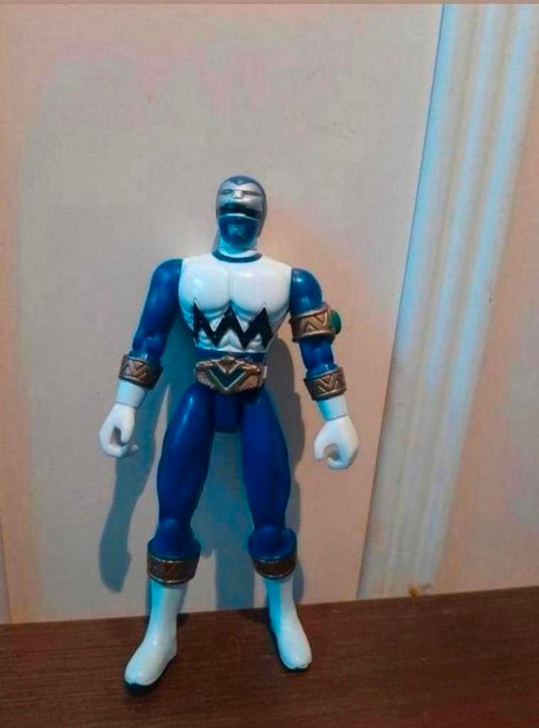 Blue Ranger van de serie Power Rangers Lost Galaxy., Ophalen of Verzenden, Gebruikt