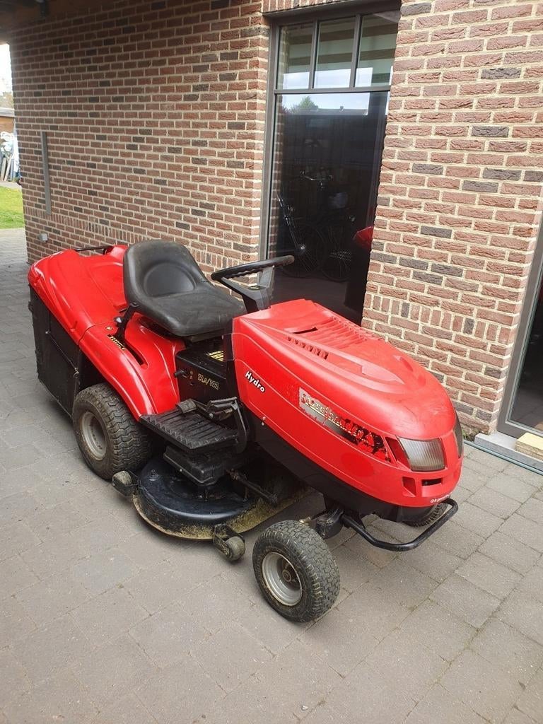 Zitmaaier Castelgarden 12,5hp Hydrostaat, Ophalen, Opvangbak, Zo goed als nieuw, Castelgarden/Stiga