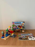 LEGO Minecraft Het Koraalrif - 21164, Ophalen of Verzenden, Zo goed als nieuw, Complete set, Lego